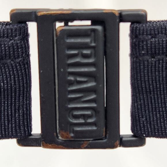 Triangl Black & White Lined Mesh Swimwear Bikini Top Women's XS - Picture 8 of 8